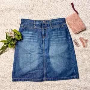 Ralph Lauren Racer Knee Skirt